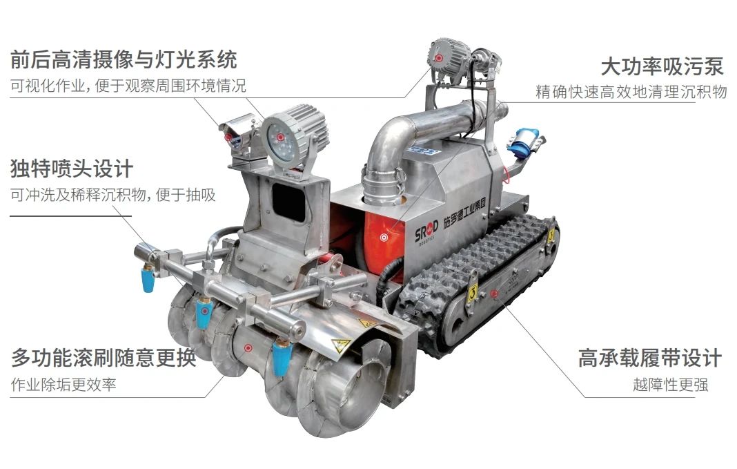 雨҈雨҈雨҈ 洪涝过境，施罗德清淤机器人助力城市“血脉”畅通